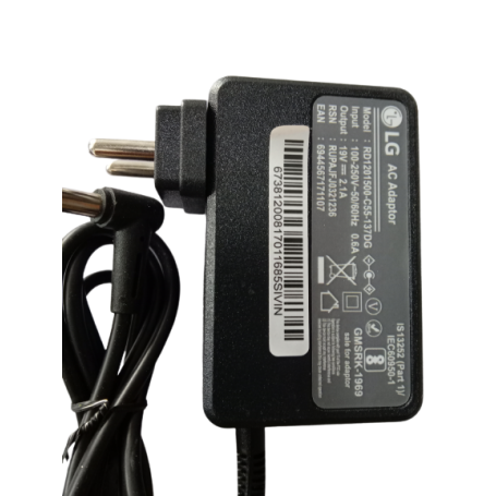 LG 19V 2.1A LG TV AC Power Adapter 24" to 32"