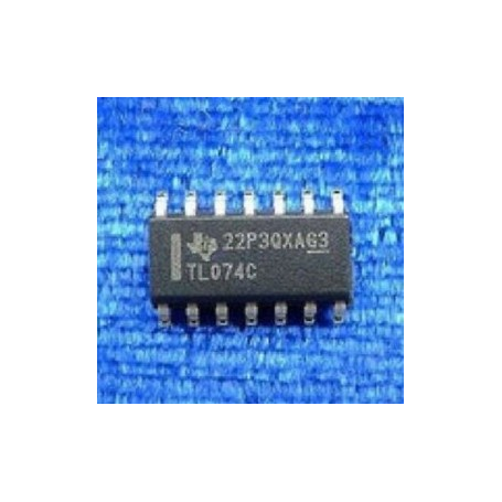 TL074 CHIP Low Noise JFET Quad Op-Amp