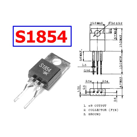 S1854 SILICON N-SUBSTRAT MONO