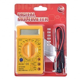 DT830D LCD Display (Yellow Color) Multimeter Resistanc